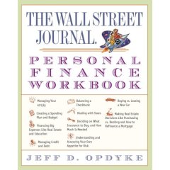 The Wall Street Journal Personal Finance Workbook Cover Art