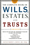 The Complete Book of Wills, Estates & Trusts Cover Art