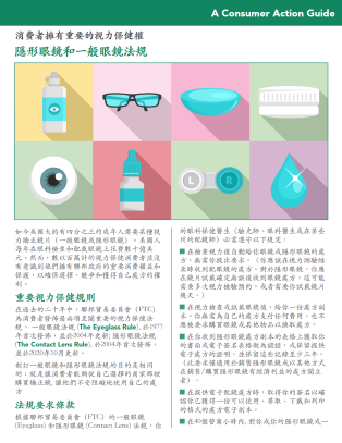 The Contact Lens Rule and the Eyeglass Rule (Chinese)