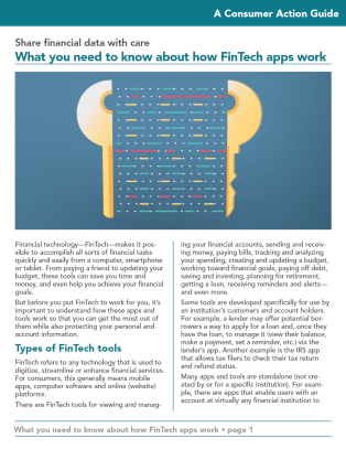 What you need to know about how FinTech apps work