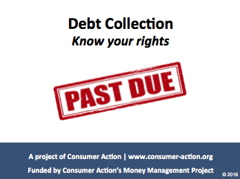 Debt Collection: Know your rights - PowerPoint Slides