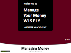 Manage Your Money Wisely - PowerPoint Training Slides (English)