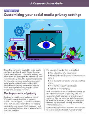 Take control: Customizing your social media privacy settings
