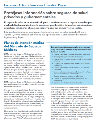 Get Covered: Navigating private and government health insurance (Spanish)