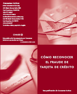 Recognizing Credit Card Fraud (Spanish)