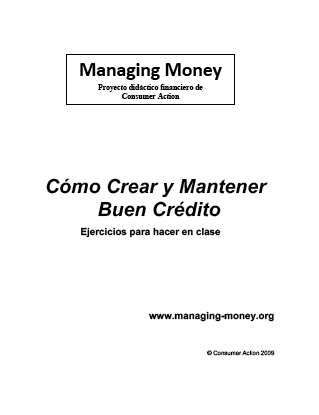 Good Credit - Class Activities (Spanish)