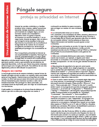 Put a Lock on It - Protecting your online privacy (Spanish)