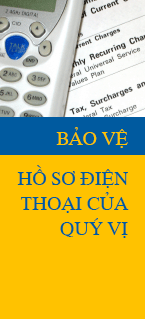 Protect Your Phone Records (Vietnamese)