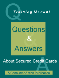 Questions & Answers About Secured Credit Cards