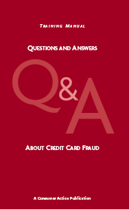 Questions and answers about credit card fraud