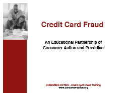 Credit Card Fraud - PowerPoint Training Slides
