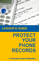Protect Your Phone Records - Leader’s Guide