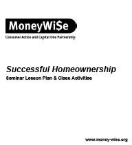 Successful Homeownership - Seminar Lesson Plan & Class Activities (English)