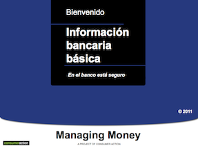 Banking Basics - PowerPoint Training Slides (Spanish)